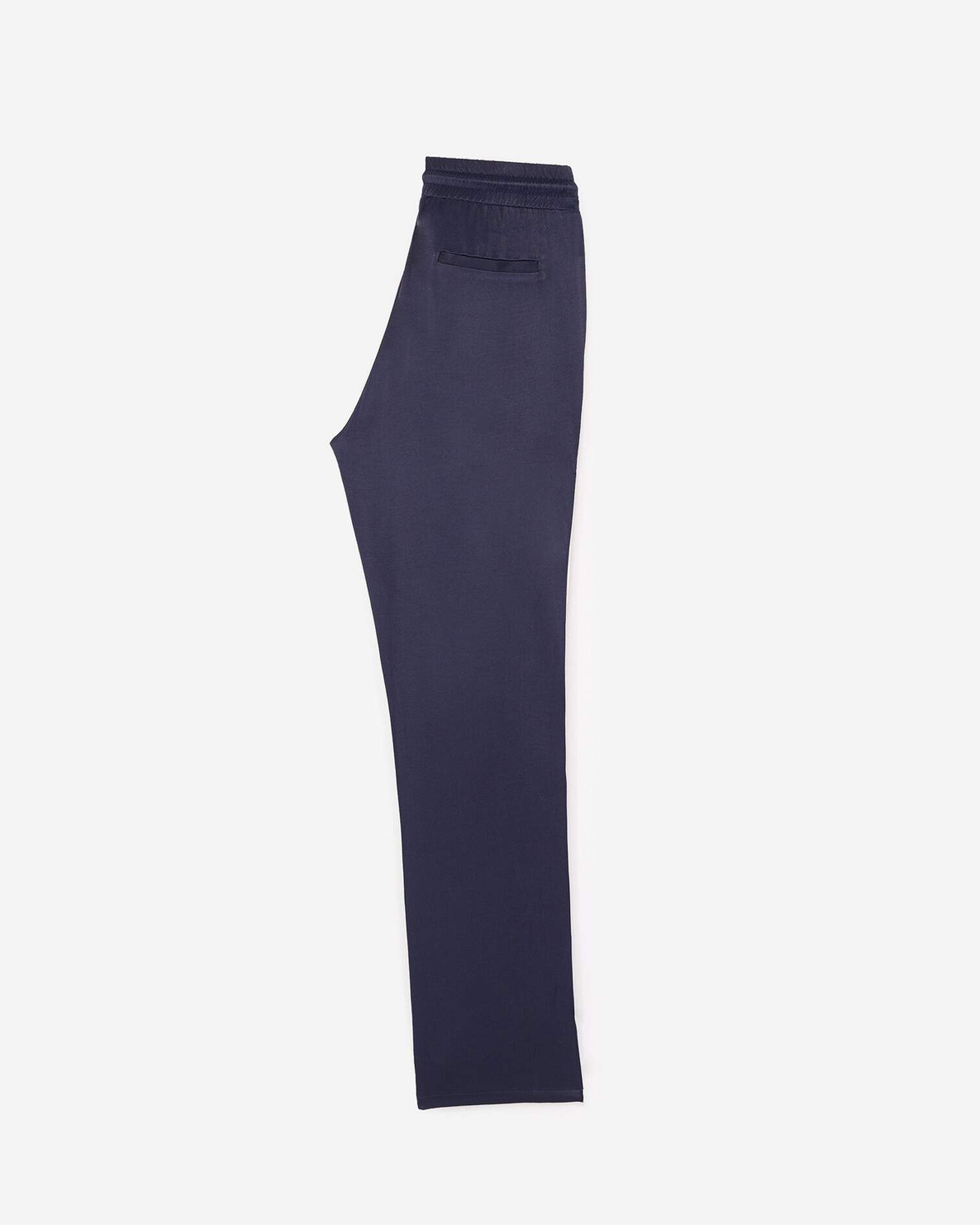 Pantalon ample bleu marine viscose, NAVY, hi-res image number null