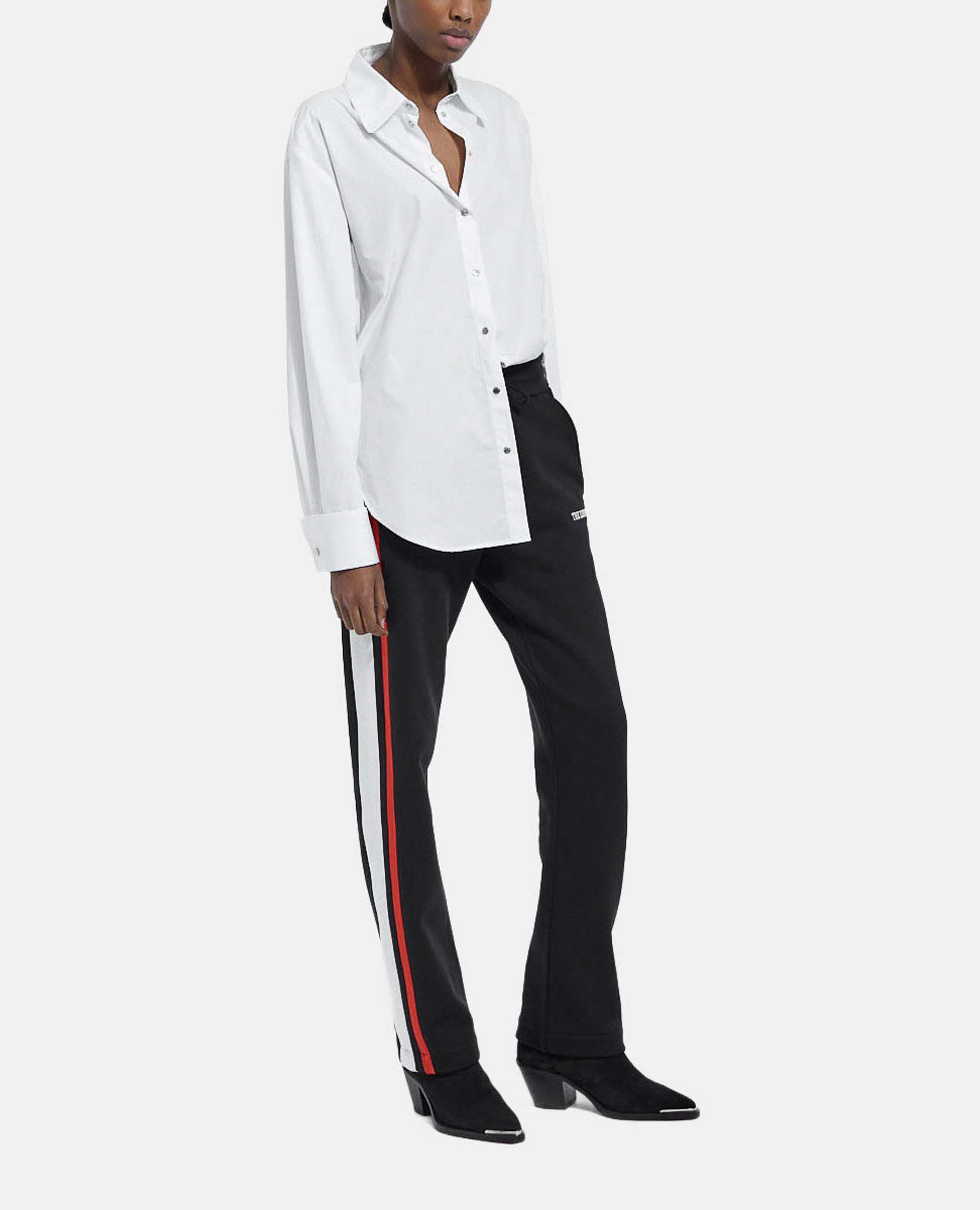 Straight-cut joggers, BLACK, hi-res image number null