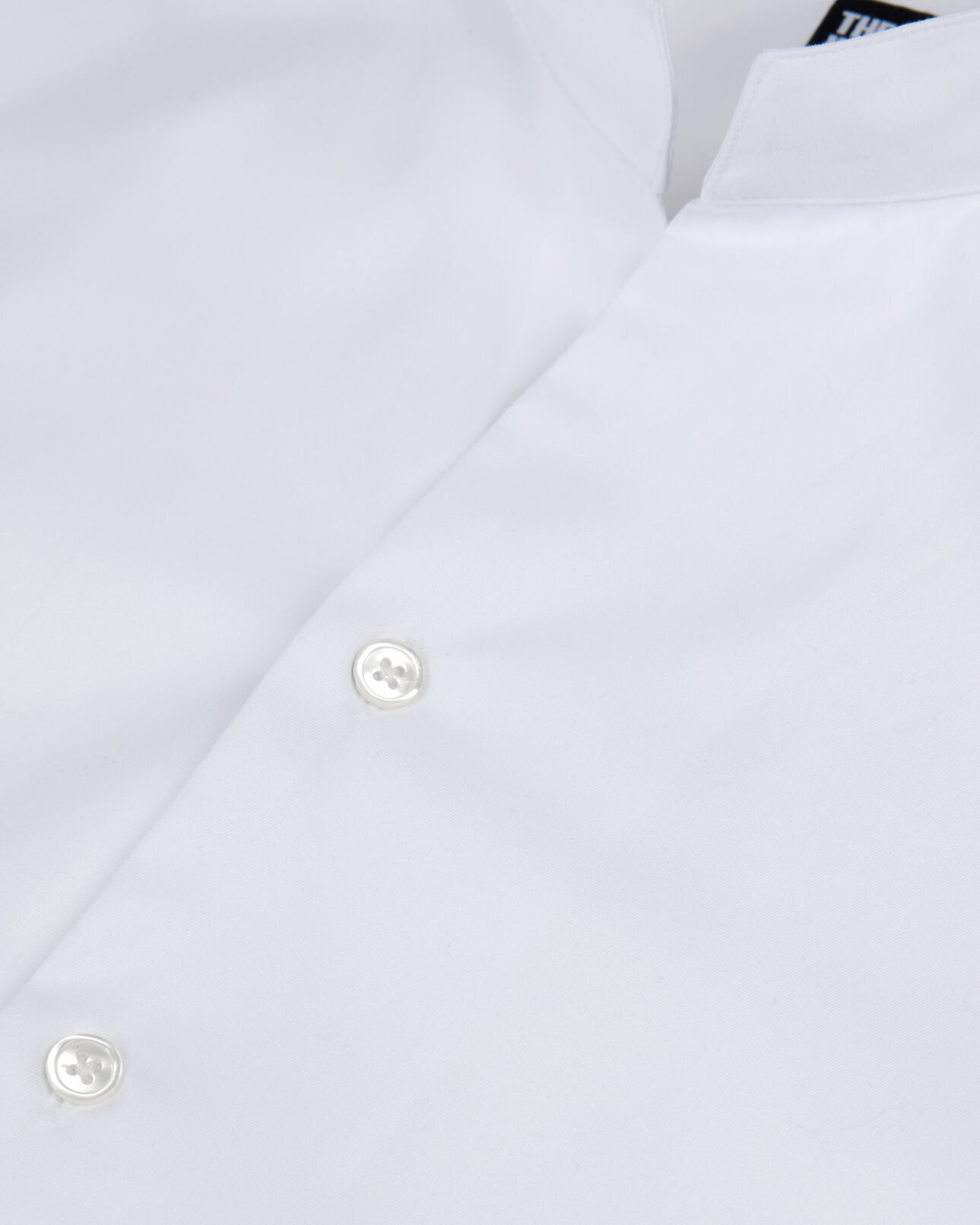 The Kooples MEN WHITE white twill formal shirt