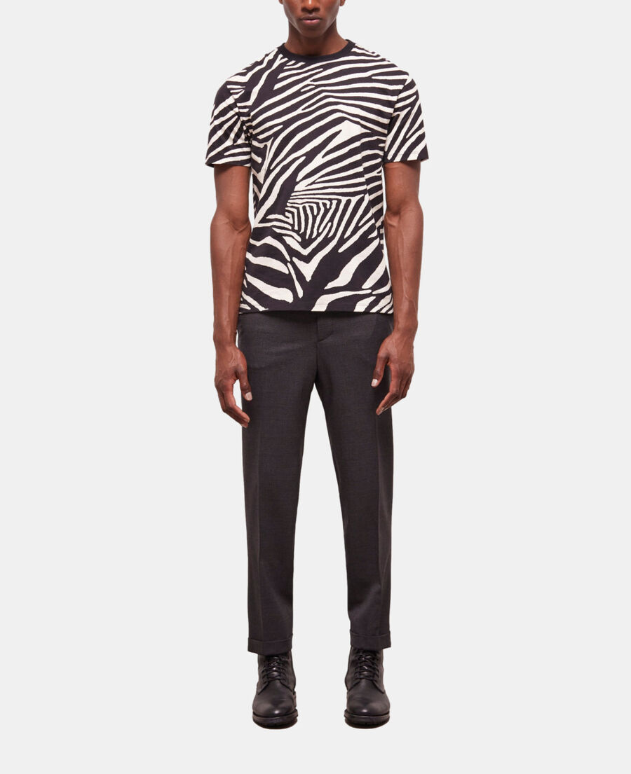 men's zebra print t-shirt