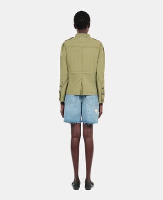The Kooples FEMME OLIVE NIGHT veste style officier kaki