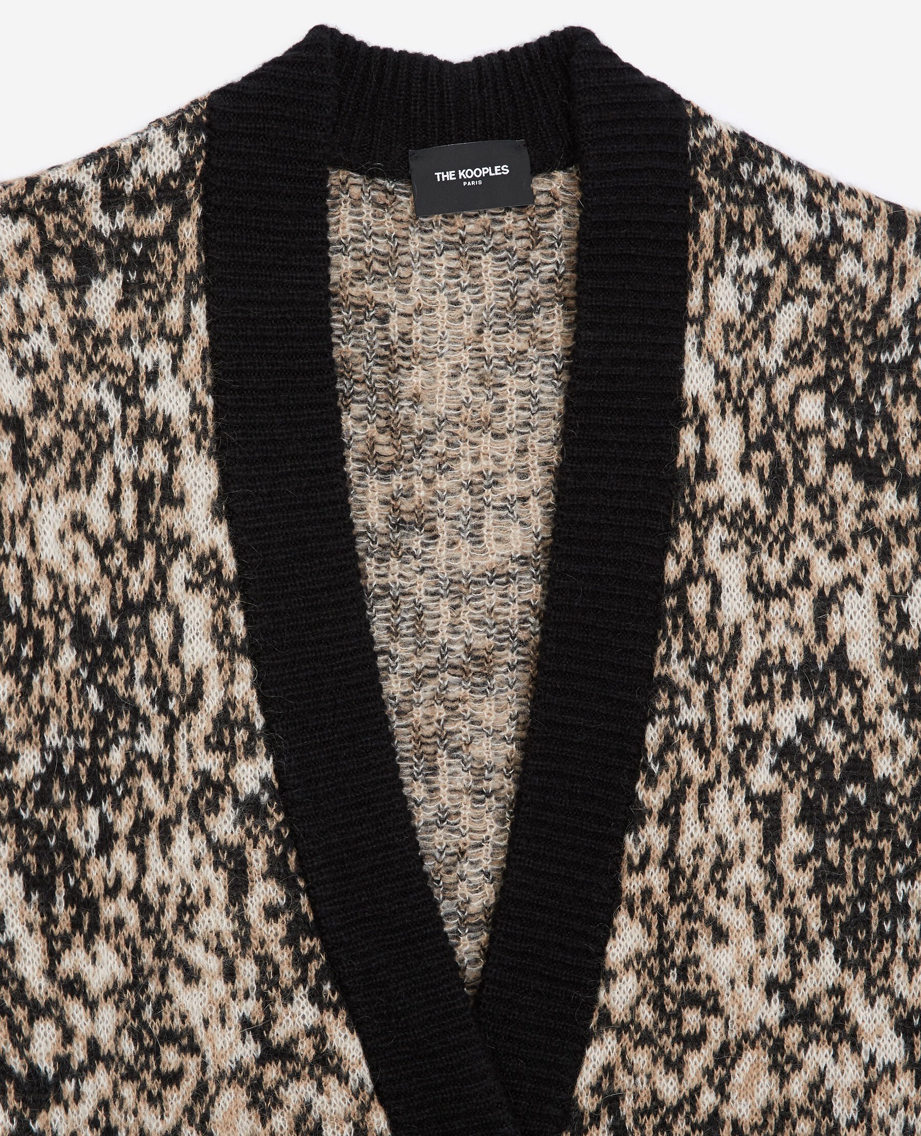Bp long leopard clearance cardigan