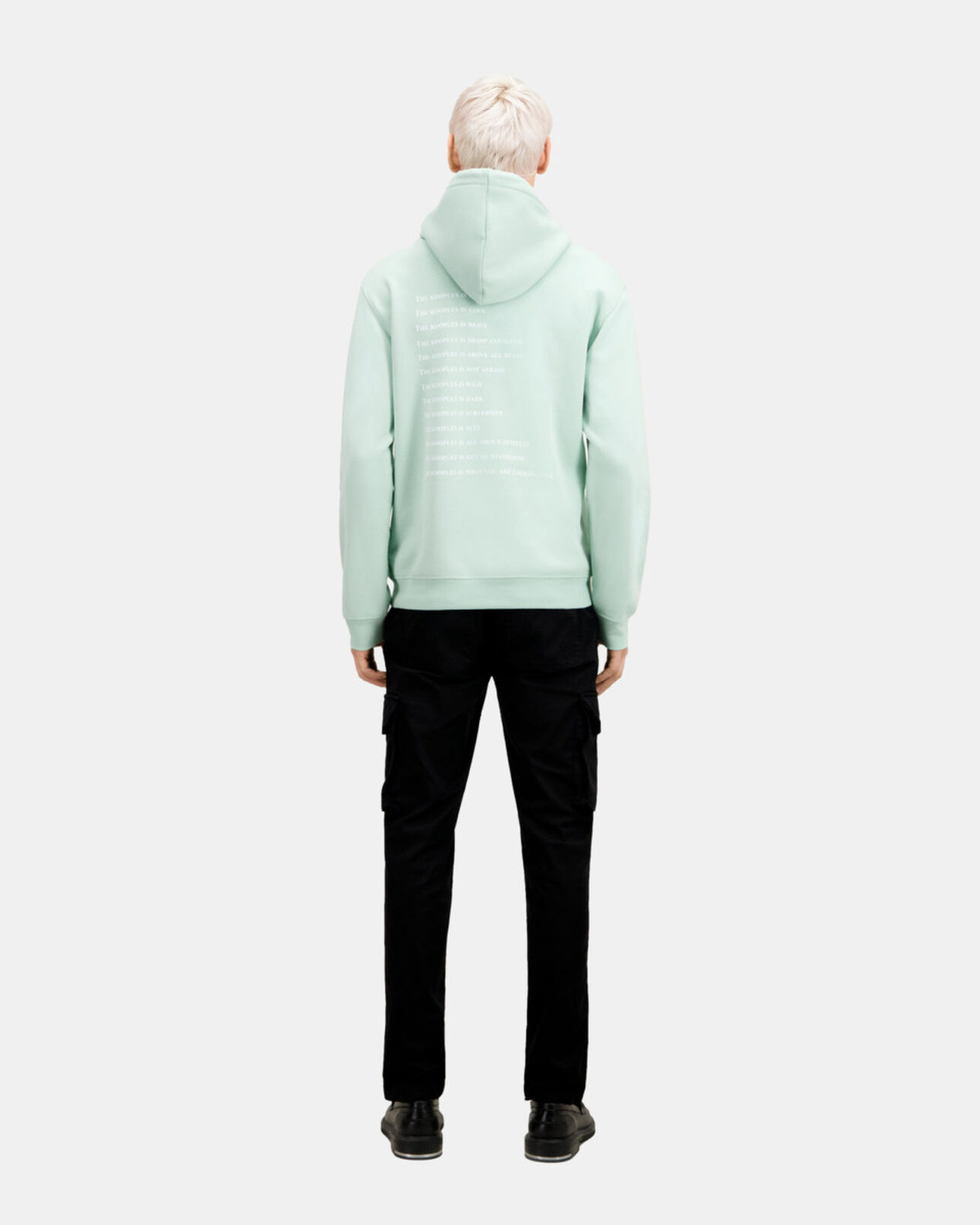 The Kooples MEN OCEAN men's green what is hoodie