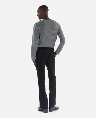 The Kooples MEN BLACK black wool pants