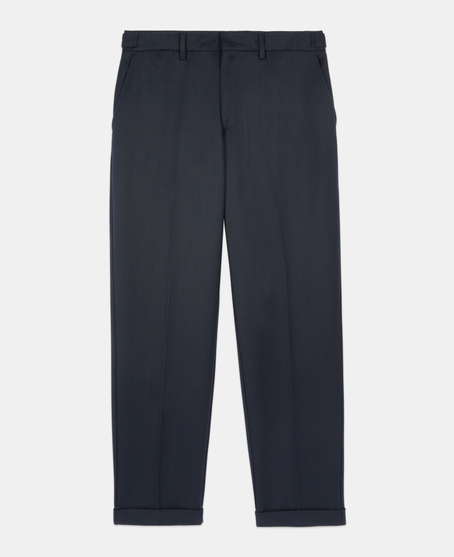 The Kooples H DARK NAVY blue navy trousers