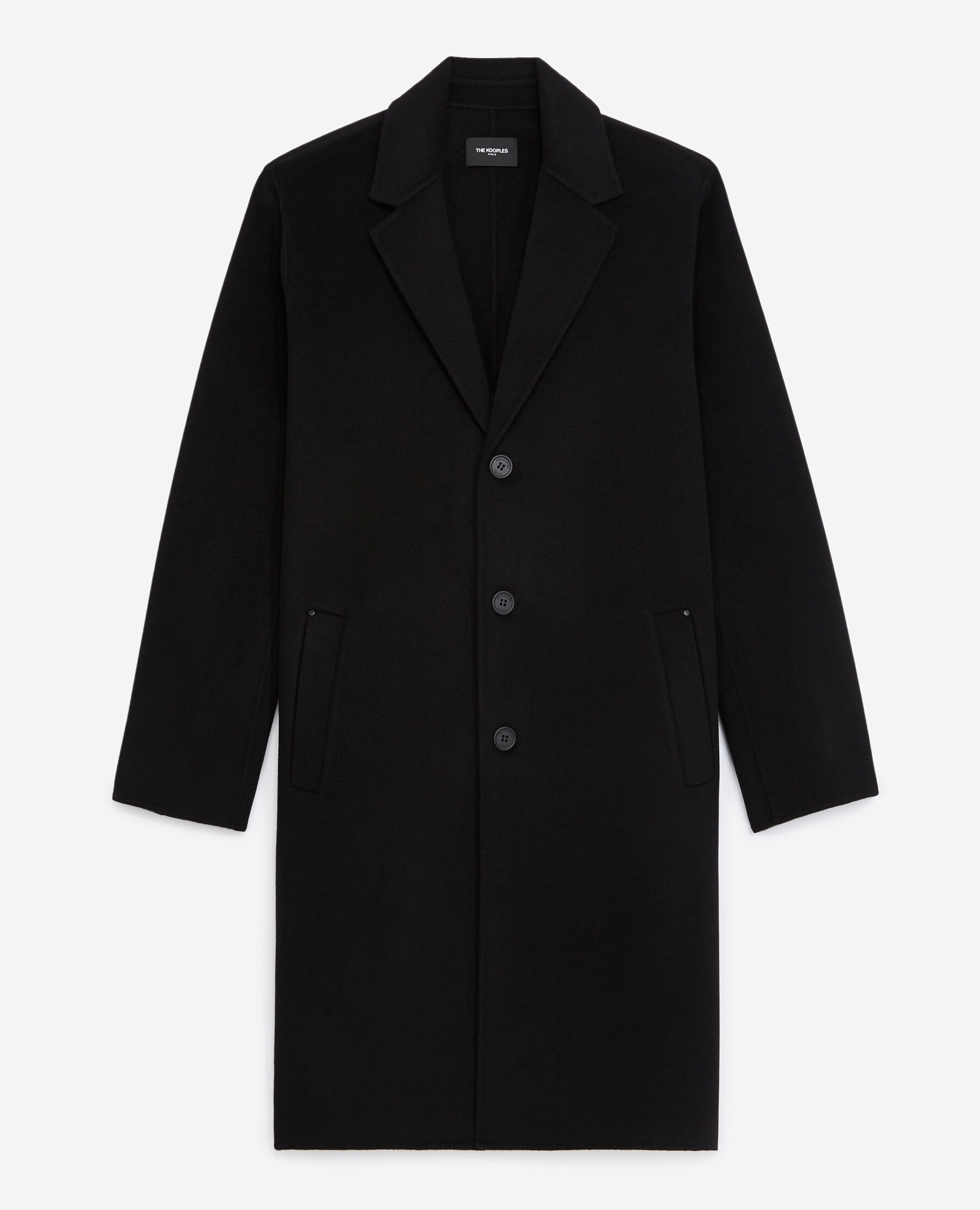 Black wool coat uk hot sale