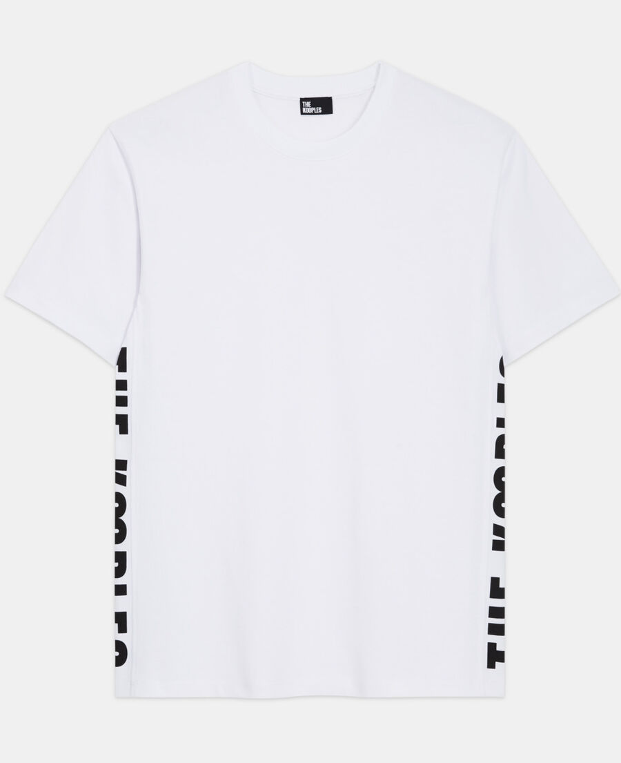 white t-shirt with the kooples logo