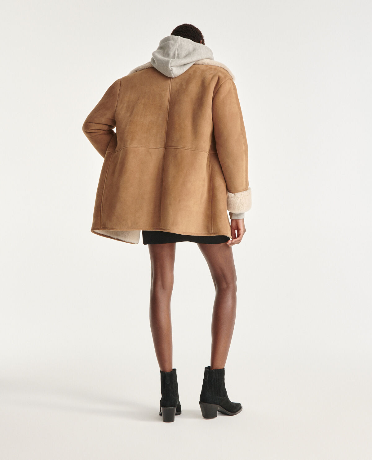 Kooples sale shearling jacket