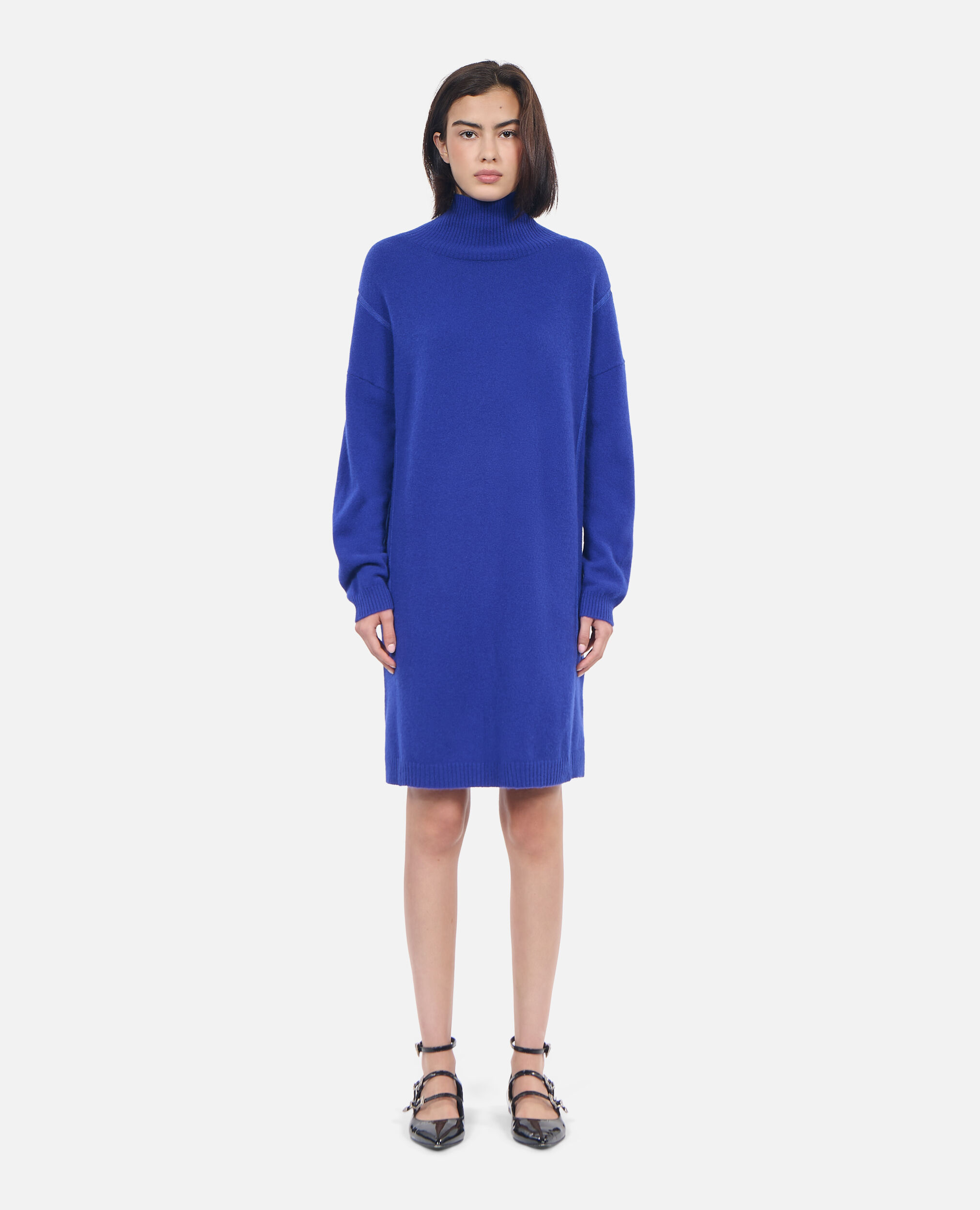 Robe pull bleu electrique top