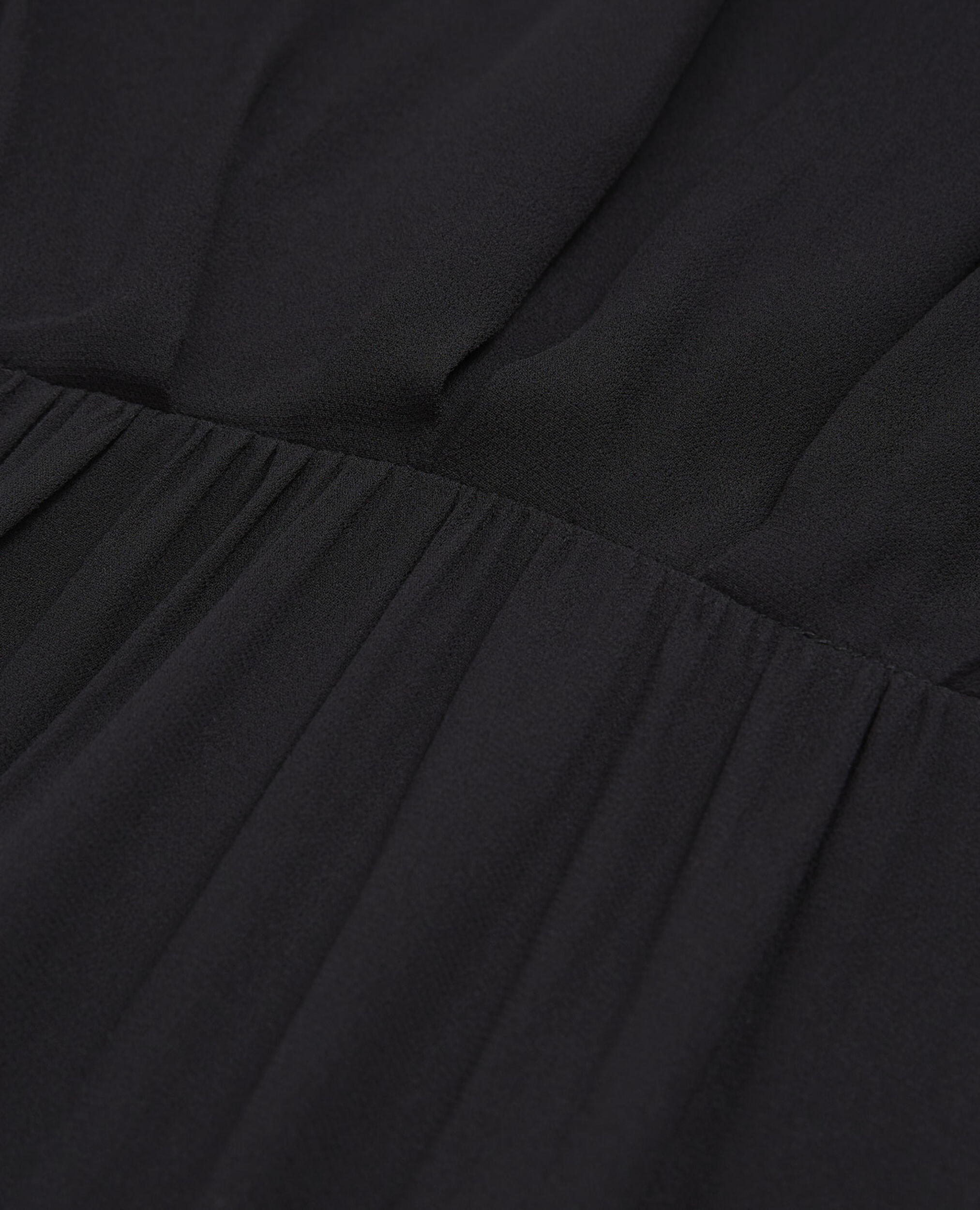 Robe longue semi-transparente, BLACK, hi-res image number null