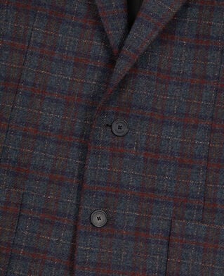 The Kooples H CARREAUX checkered wool jacket