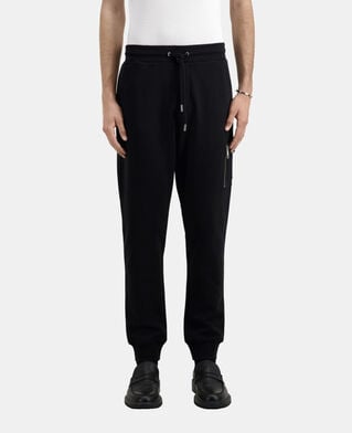 The Kooples MEN BLACK black tracksuit trousers