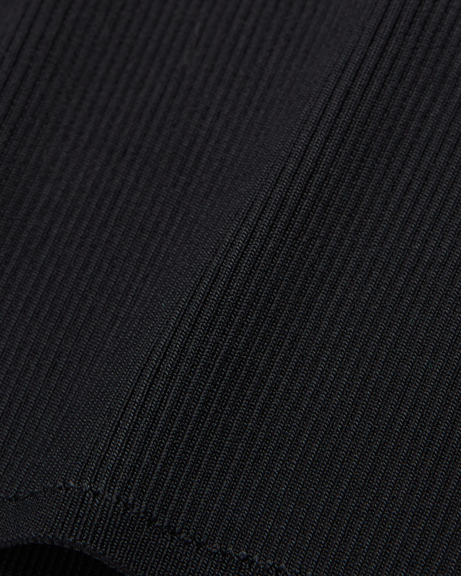Black slim-fit top, BLACK, hi-res image number null