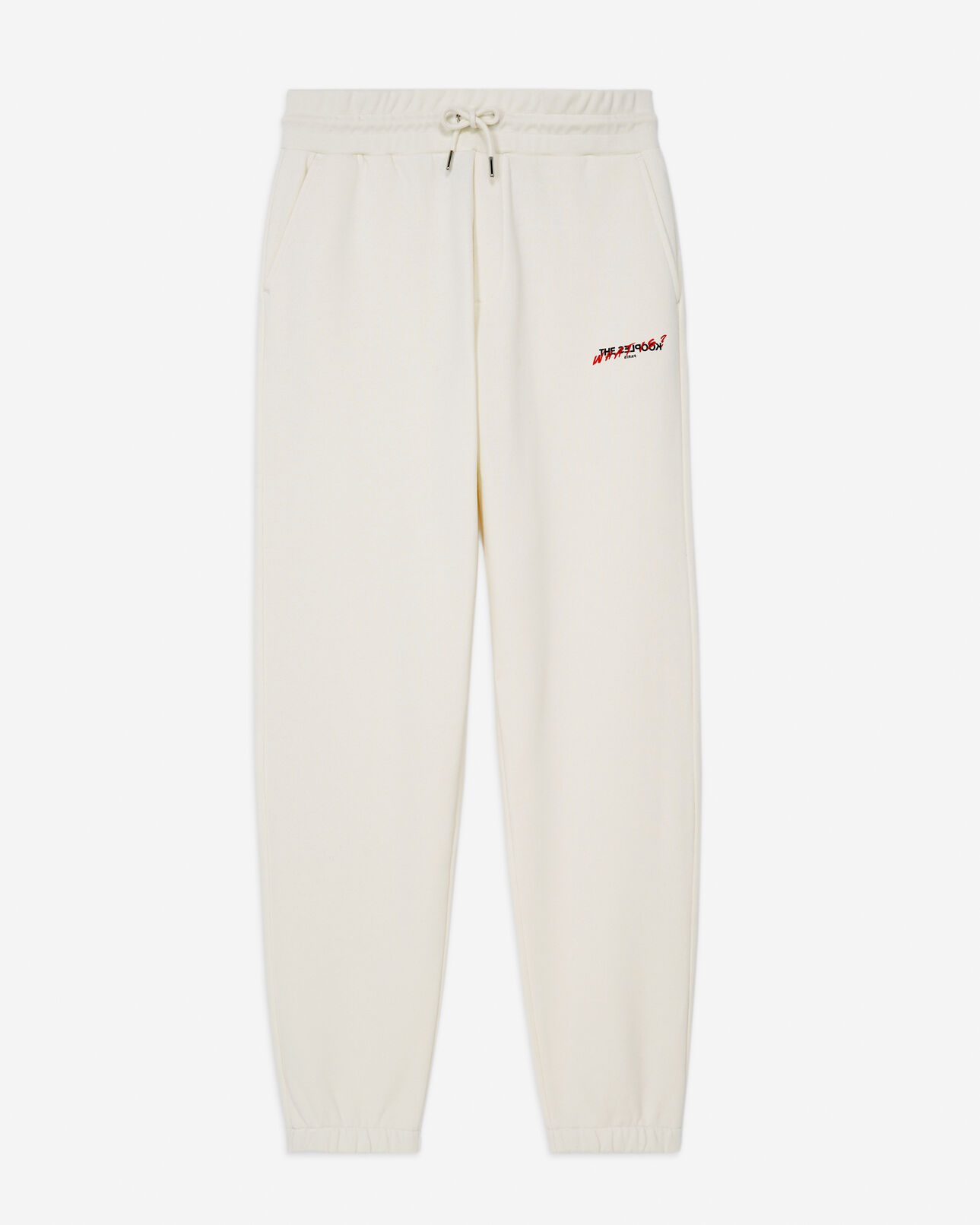 The Kooples FEMME ECRU jogging écru imprimé what is