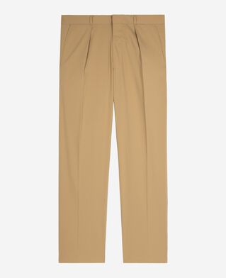 The Kooples MEN BEIGE beige pleated pants