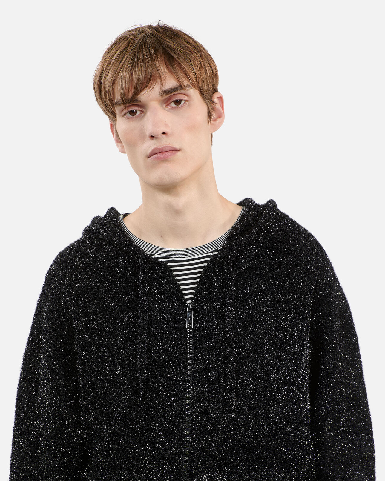 The Kooples HOMBRE BLACK cárdigan lentejuelas negro