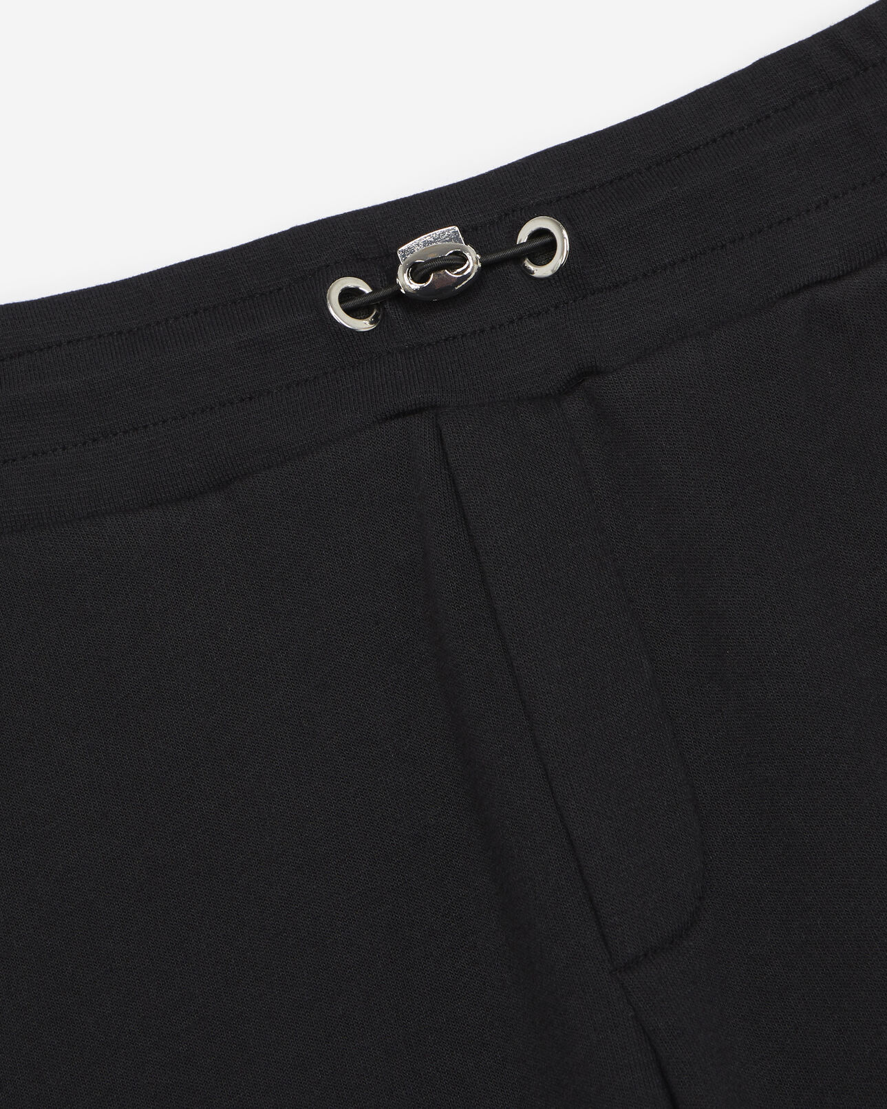The Kooples WOMEN BLACK black joggers with rubber logo