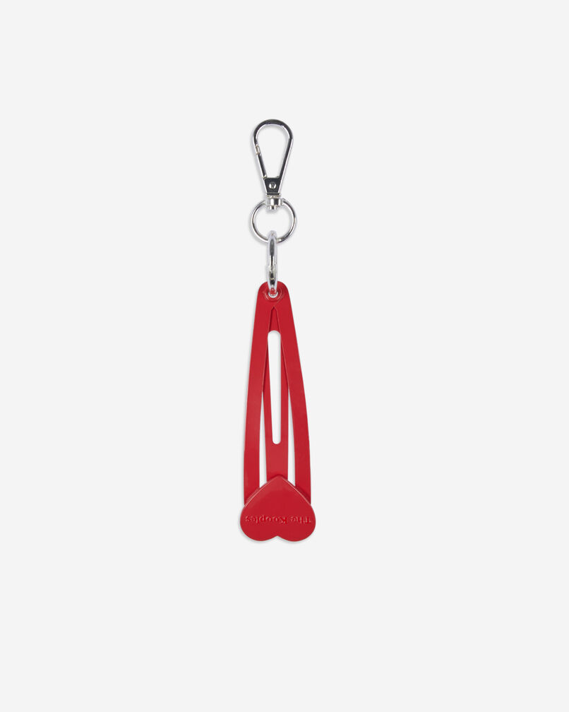 The Kooples FEMME RED bijou de sac barrette rouge