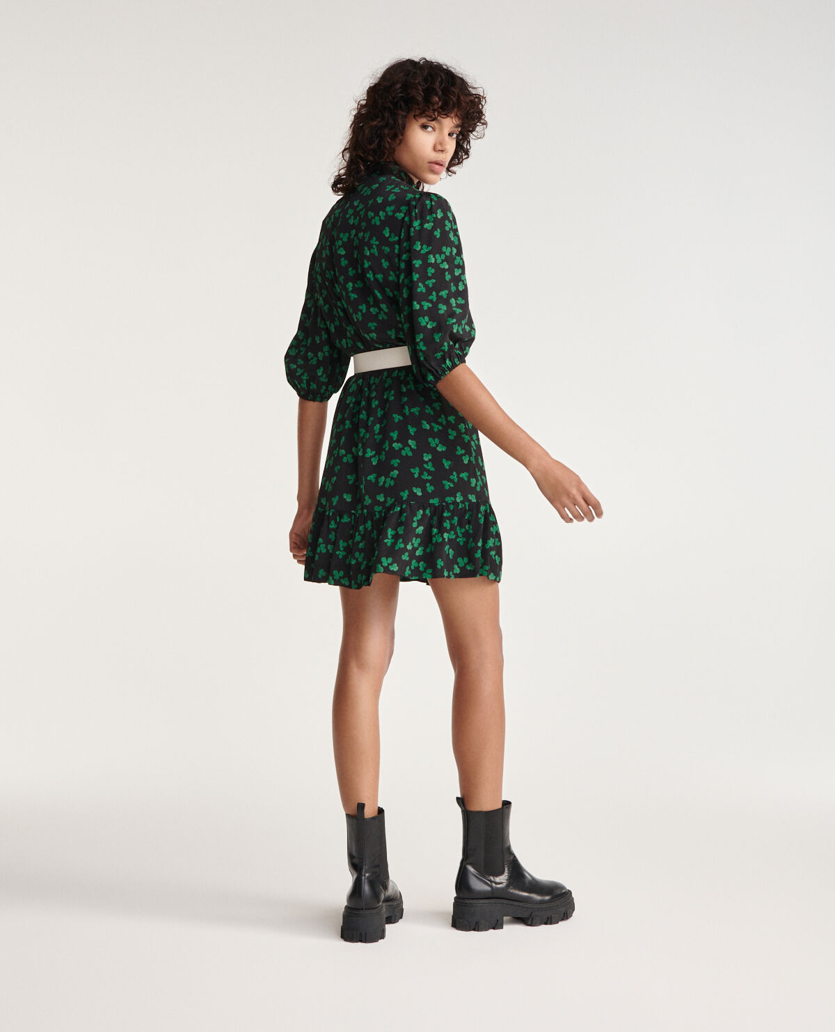 Robe verte on sale the kooples