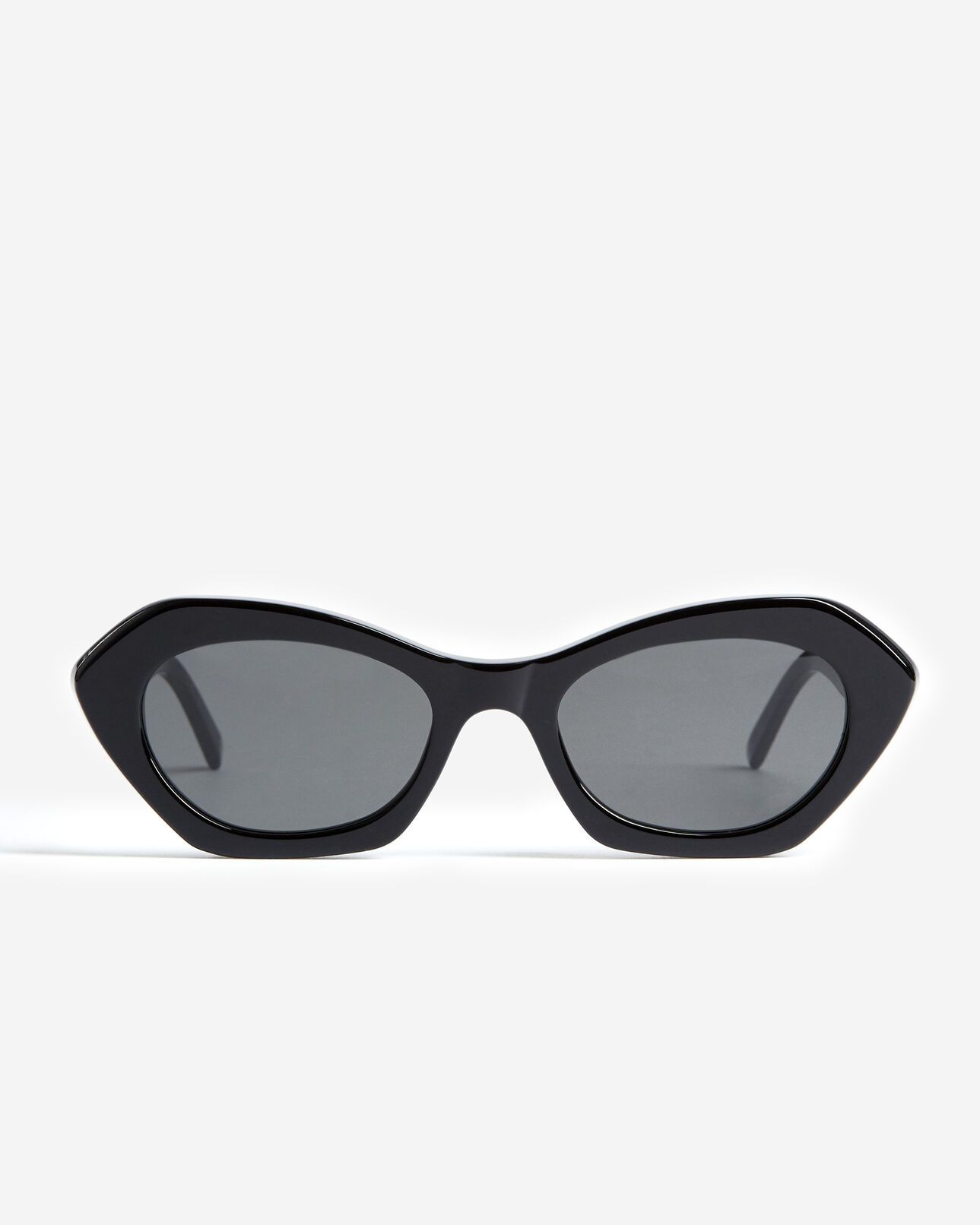The Kooples FEMME BLACK lunettes de soleil rockabilly noires