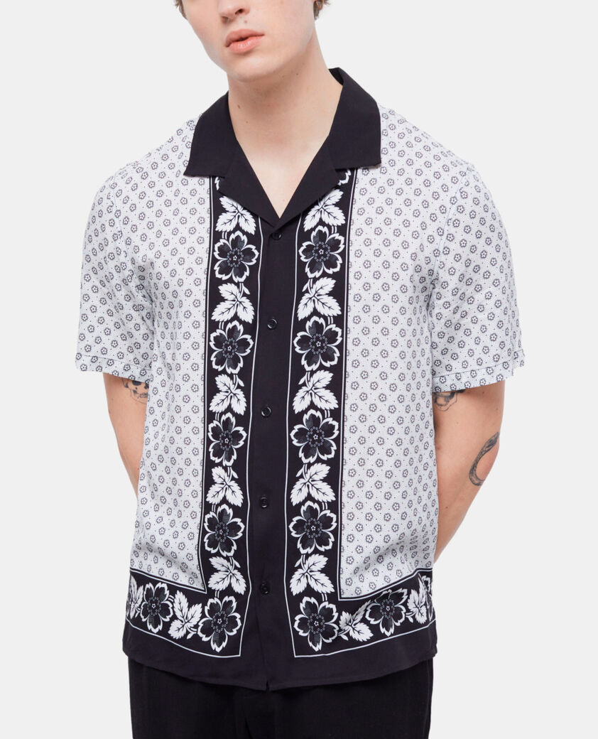 The Kooples H ECRU printed shirt