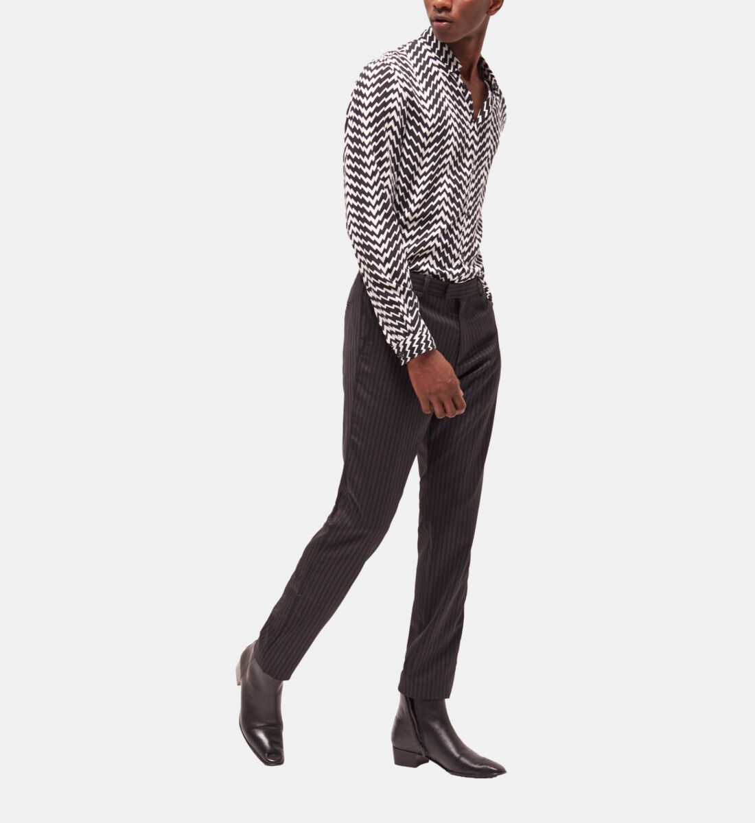 Striped dress clearance pants men