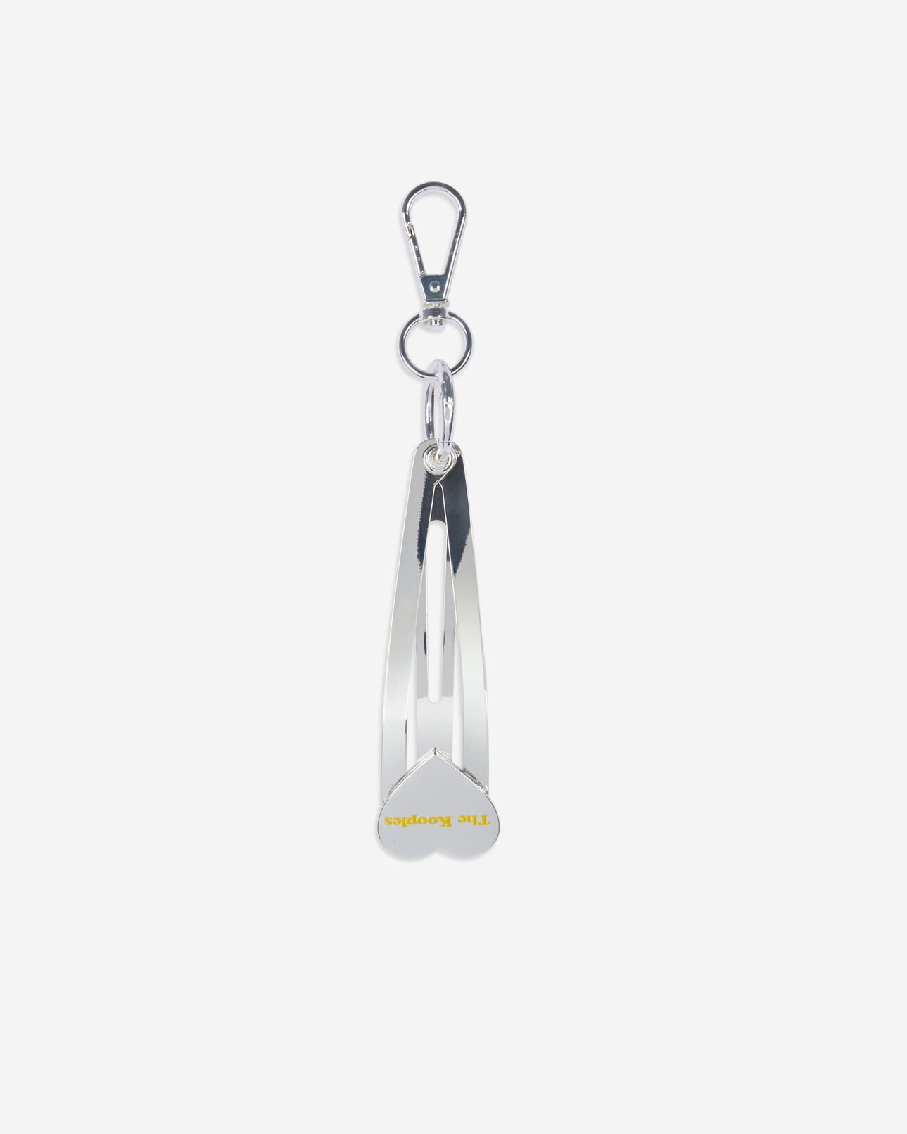 The Kooples WOMEN SILVER silver barrette bag charm