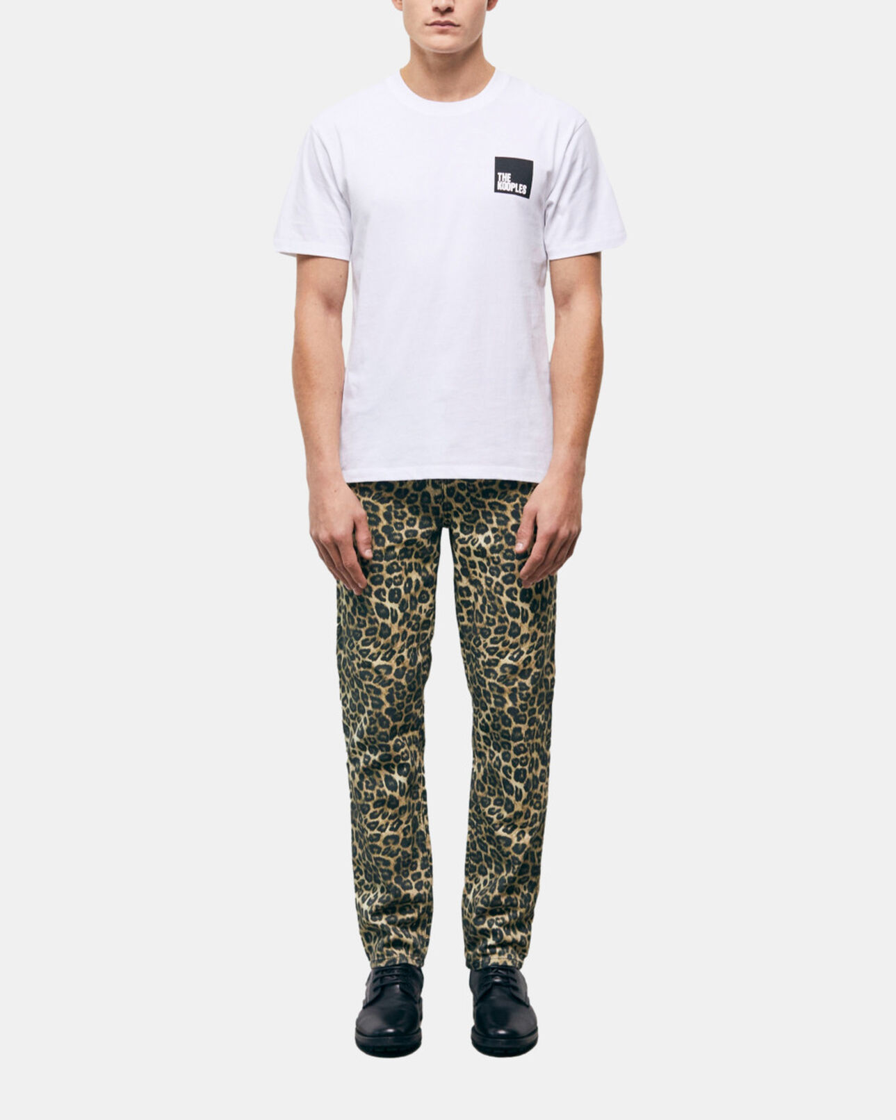 The Kooples HOMME SNOW WHITE t-shirt blanc