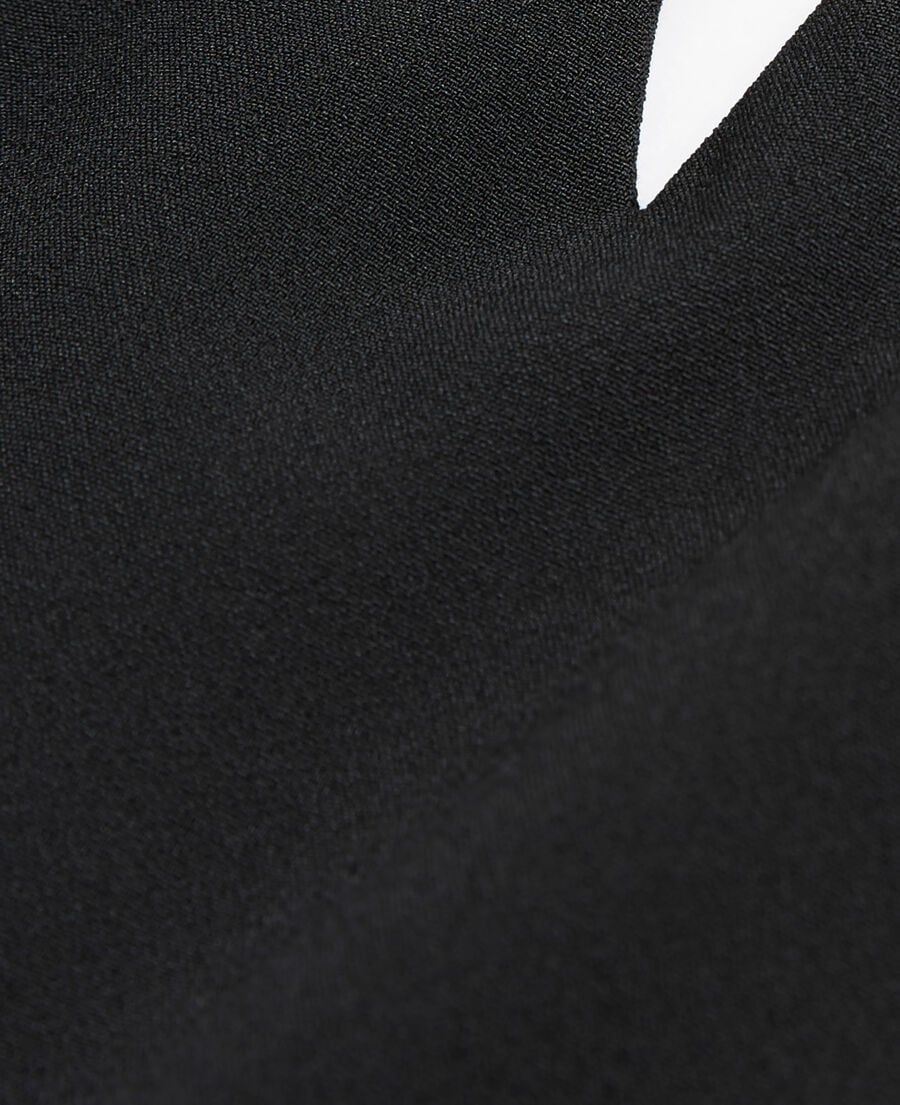 The Kooples FEMME BLACK robe courte noire