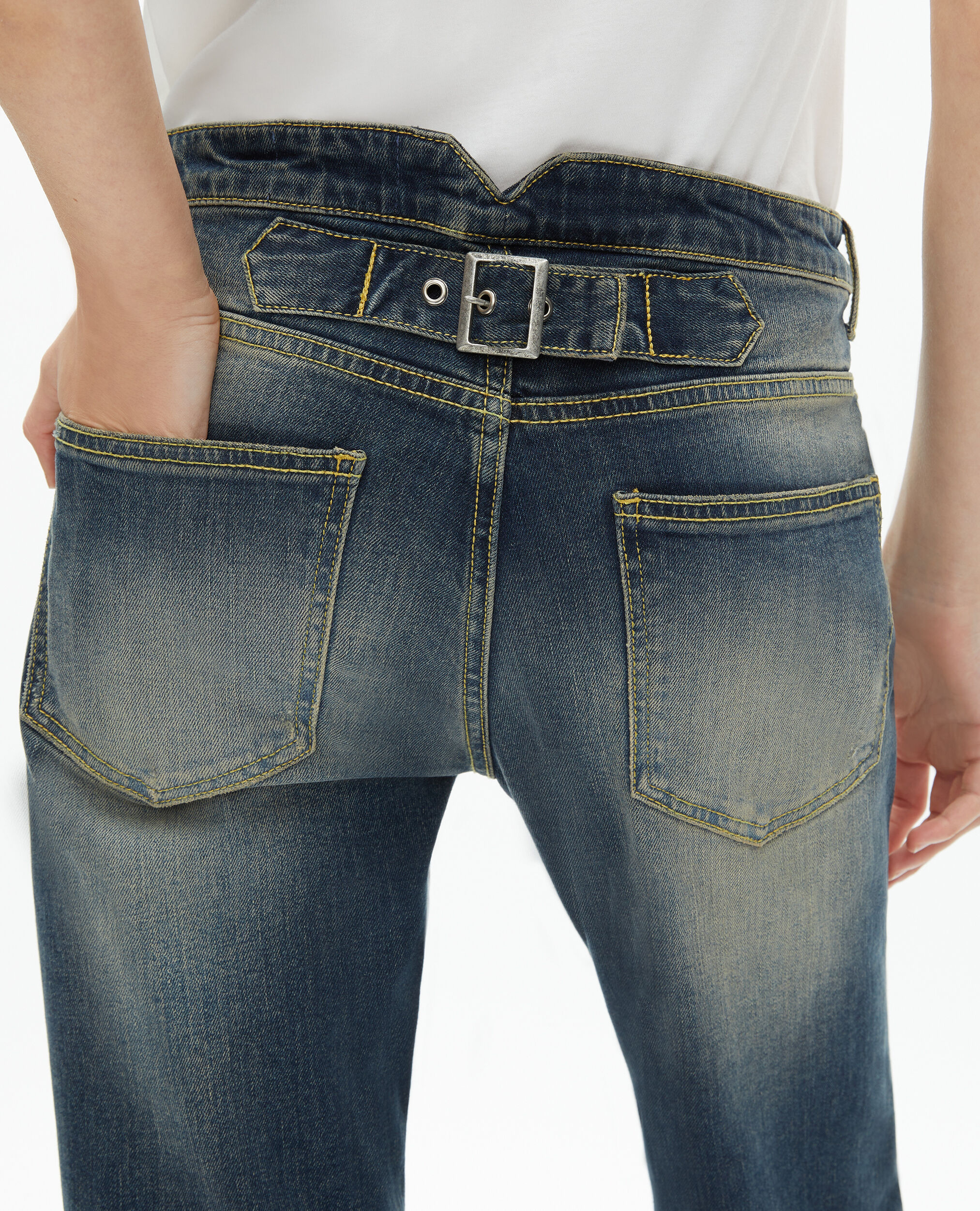 Blue flare jeans, USED, hi-res image number null