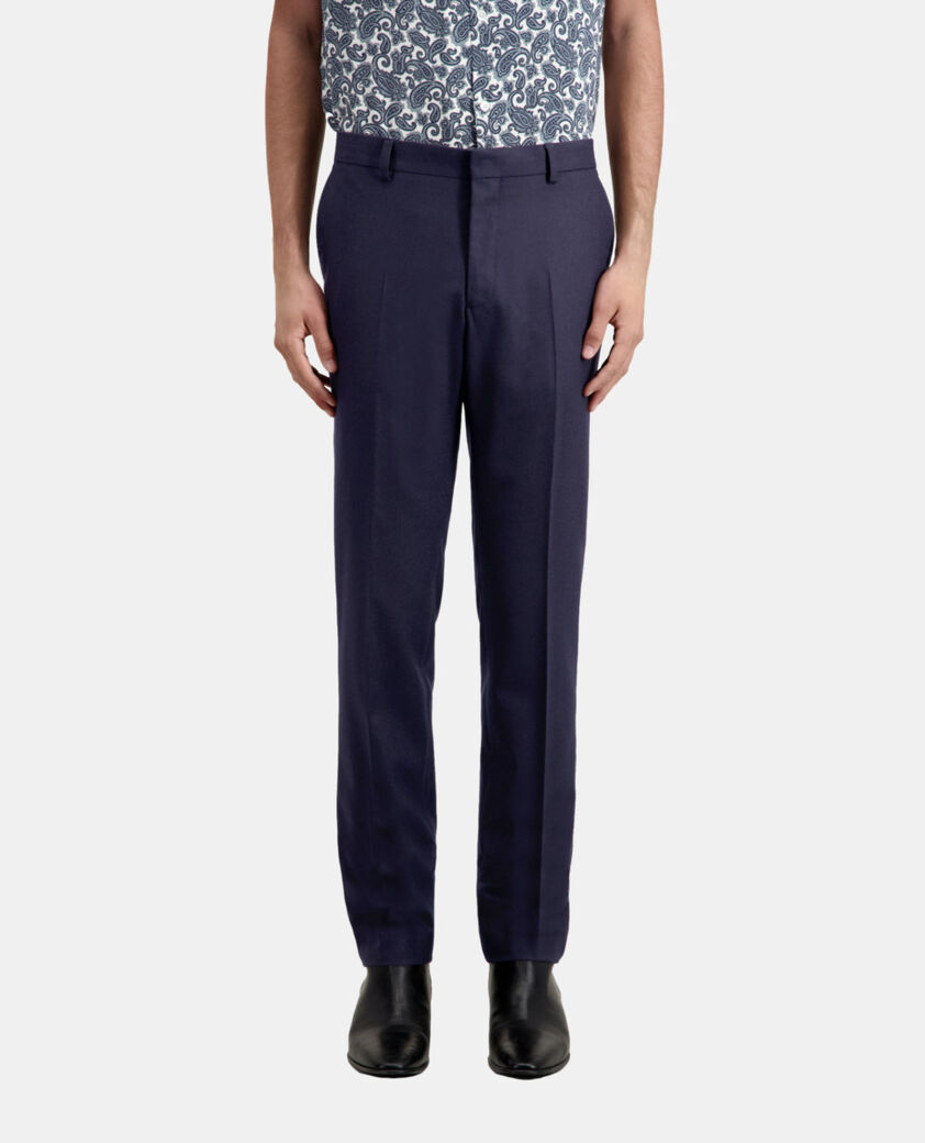 The Kooples HERREN null marineblaue anzughose aus flanell