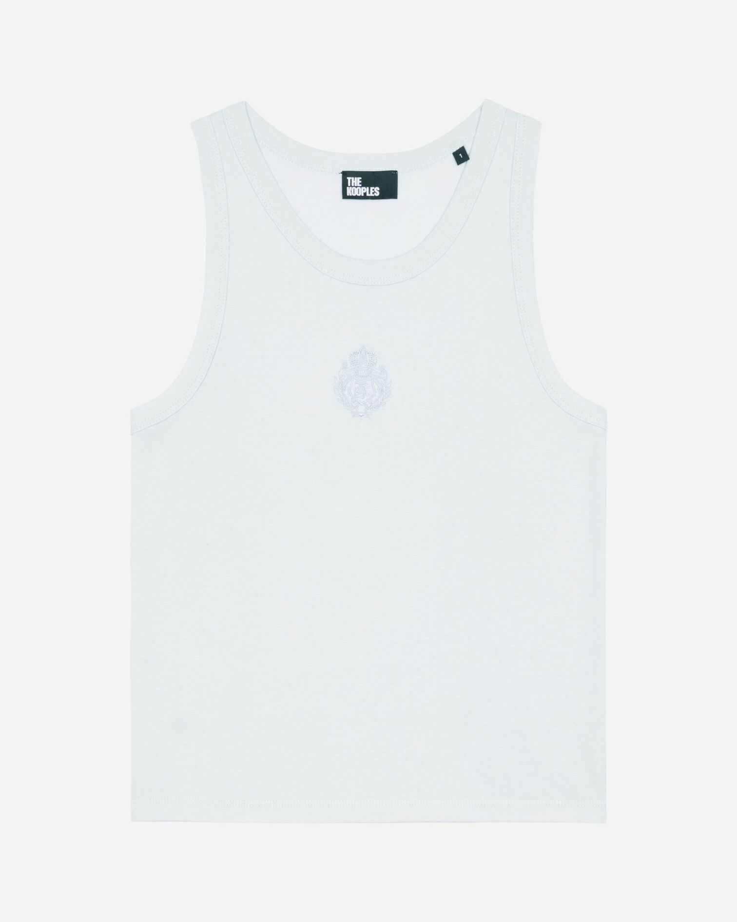 Tanktop mit hellblauem Wappen, LIGHT BLUE, hi-res image number null