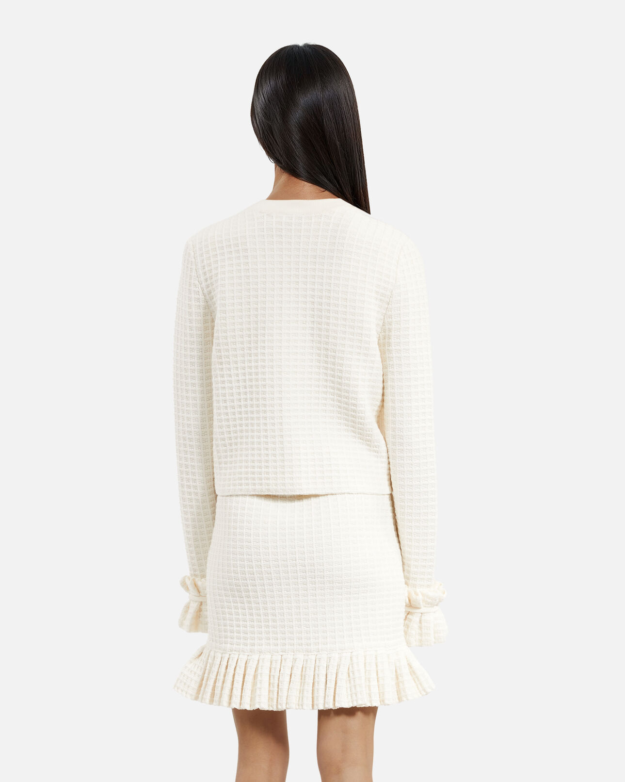 The Kooples MUJER ECRU cárdigan crudo