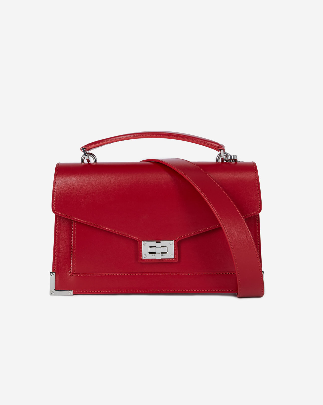 The Kooples FEMME ROUGE ALLURE sac emily medium rouge