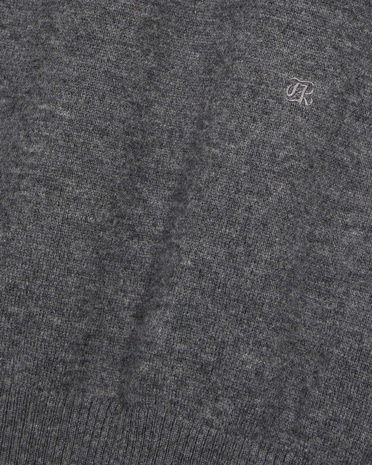 The Kooples HOMME MIDDLE GREY MEL pull en laine gris
