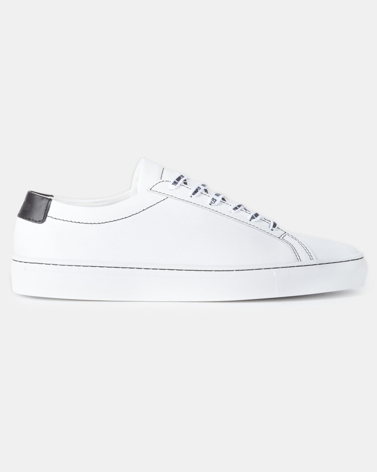 The Kooples HOMME WHITE baskets blanches