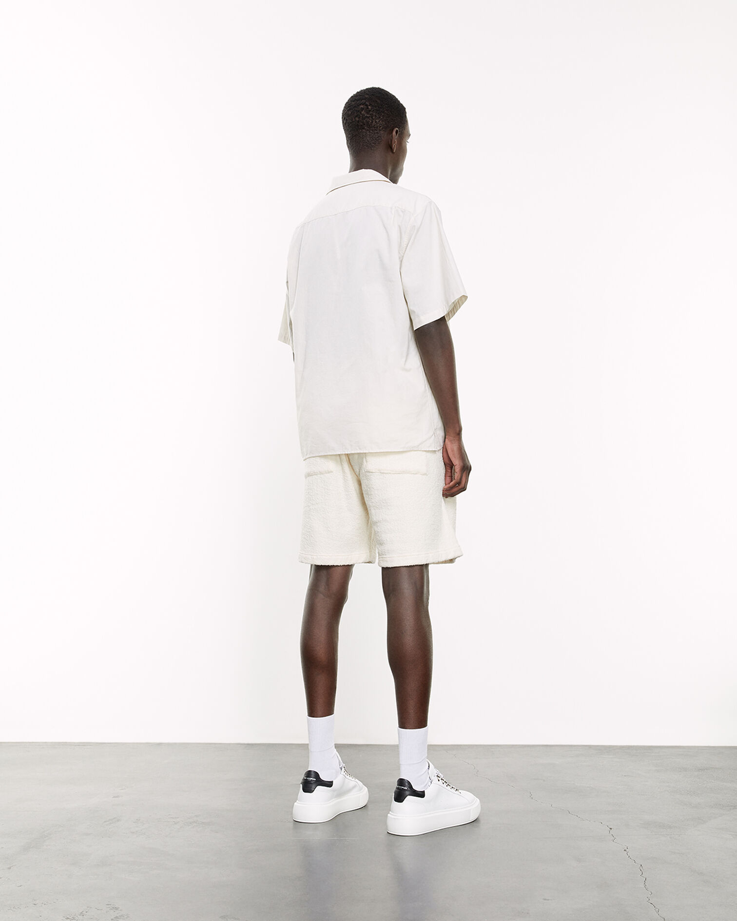 Beige shirt with breast pockets, BEIGE, hi-res image number null