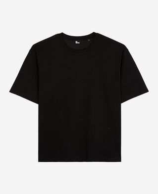 The Kooples HERREN BLACK schlichtes schwarzes lockeres t-shirt