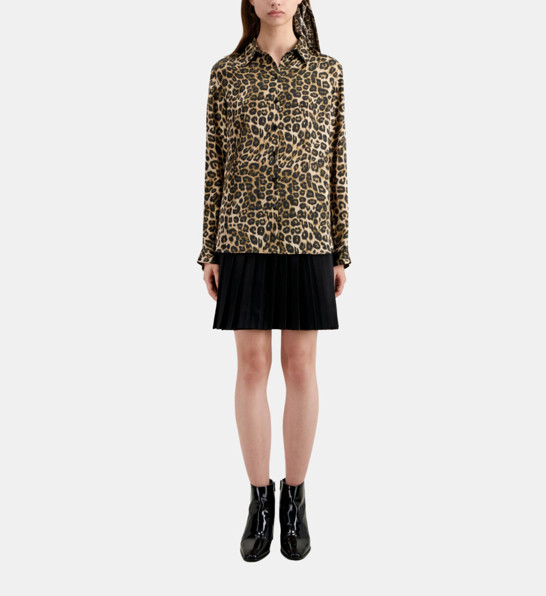 Chemise leopard online the kooples