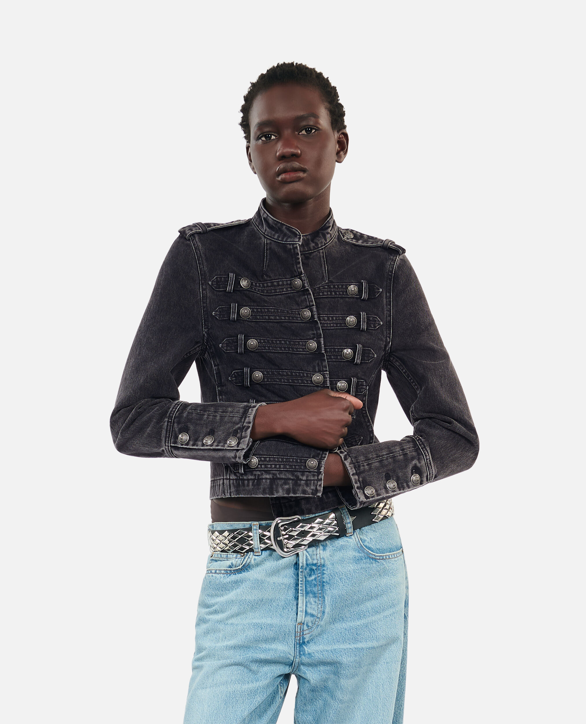 Military jean jacket shop