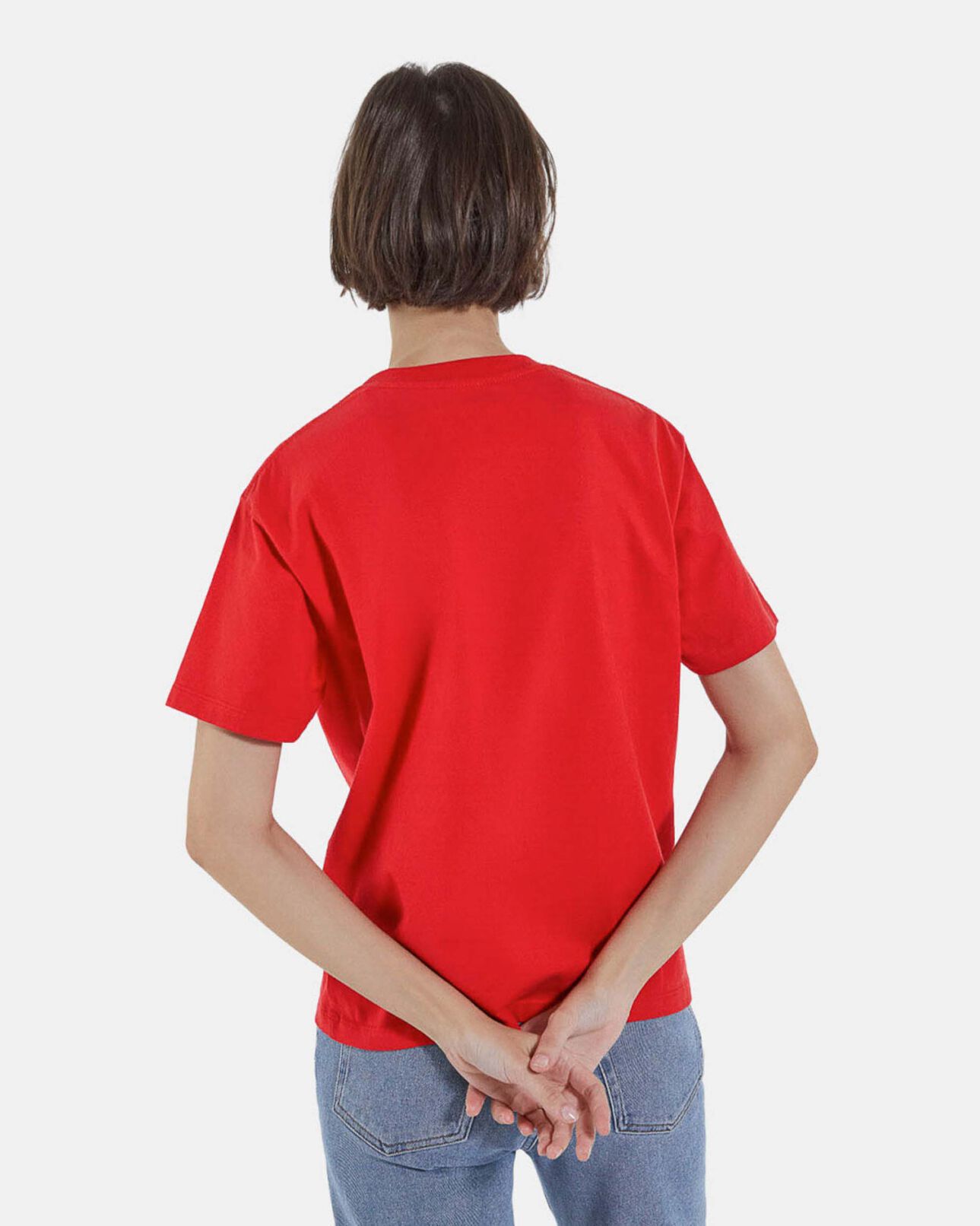 The Kooples DAMEN RED t-shirt tiger