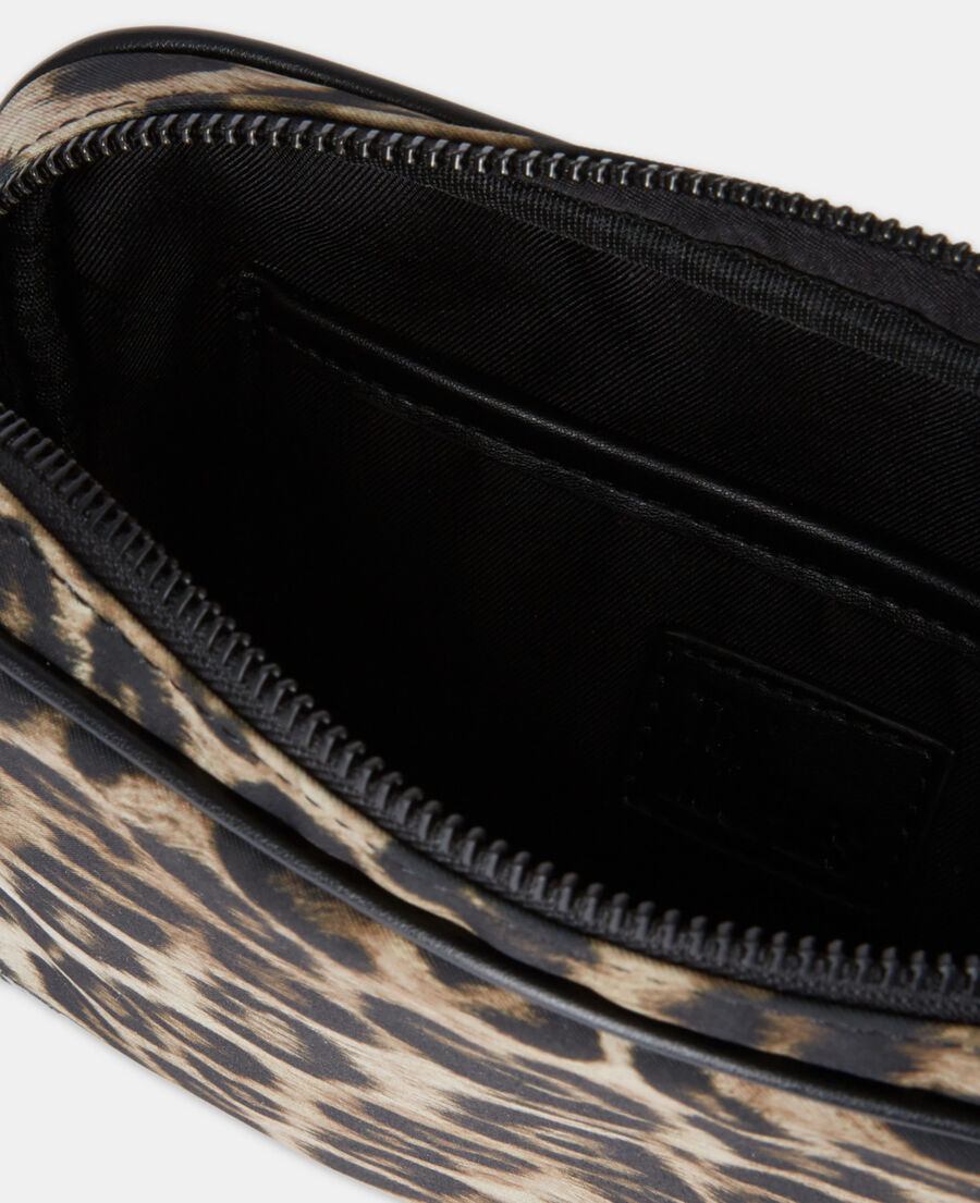 leopard print pouch