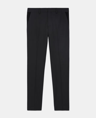 The Kooples H BLACK black wool suit pants