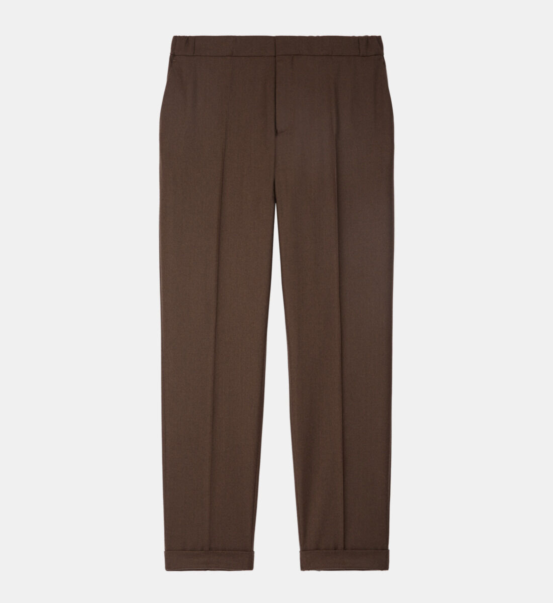 Brown shop wool pants