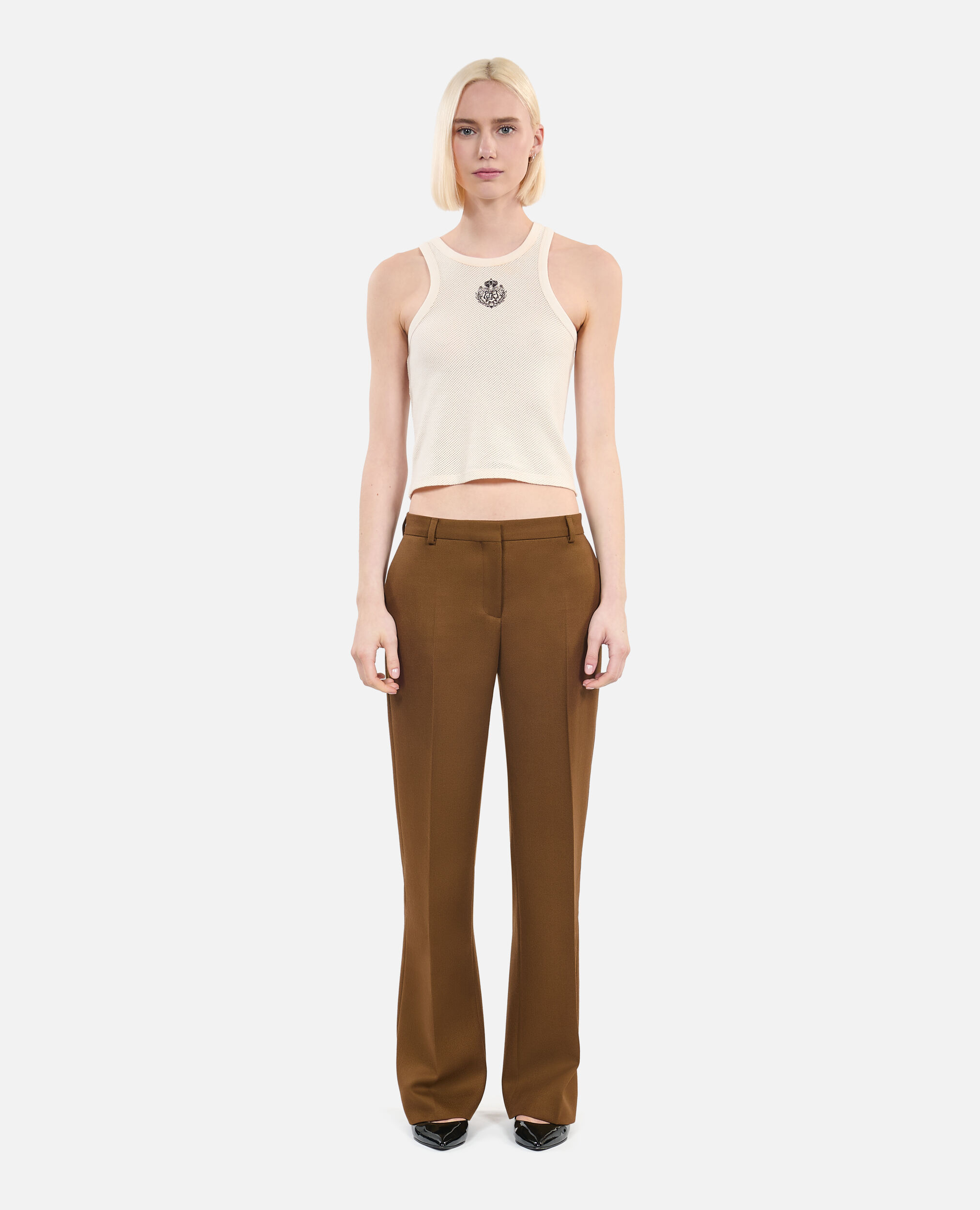 Pantalon tailleur ample outlet