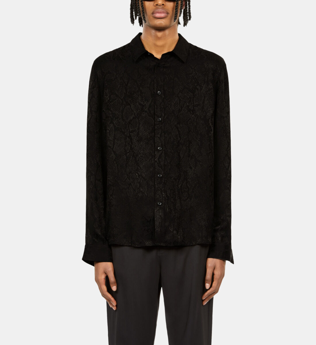 Snakeskin dress shirt store