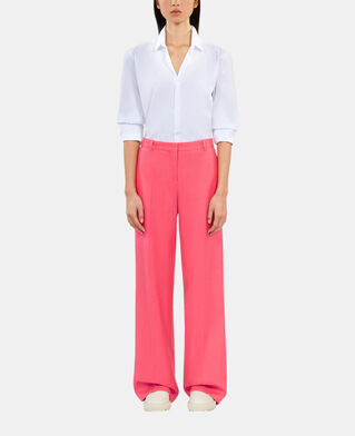 The Kooples F RETRO PINK fuchsia suit trousers