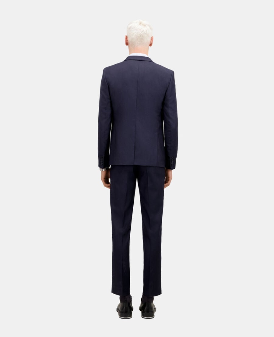The Kooples H NAVY navy blue wool suit jacket