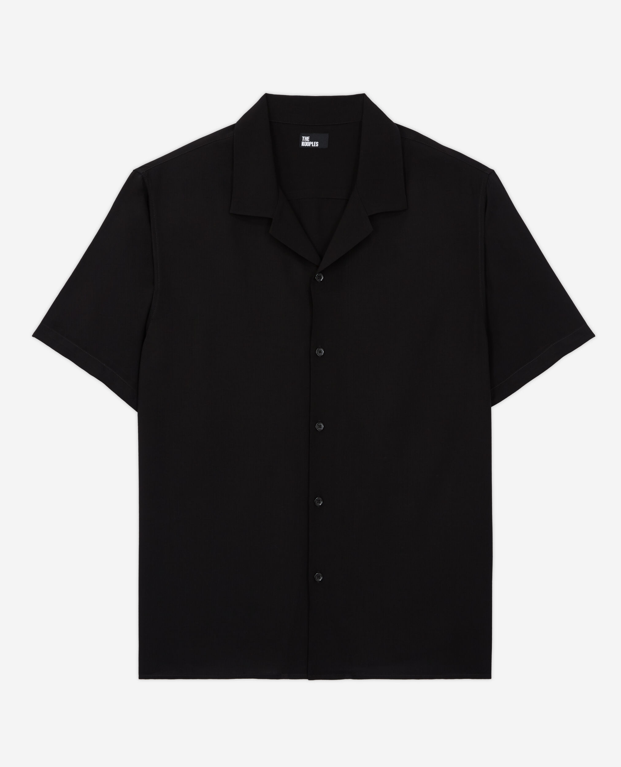Camisa informal negra, BLACK, hi-res image number null