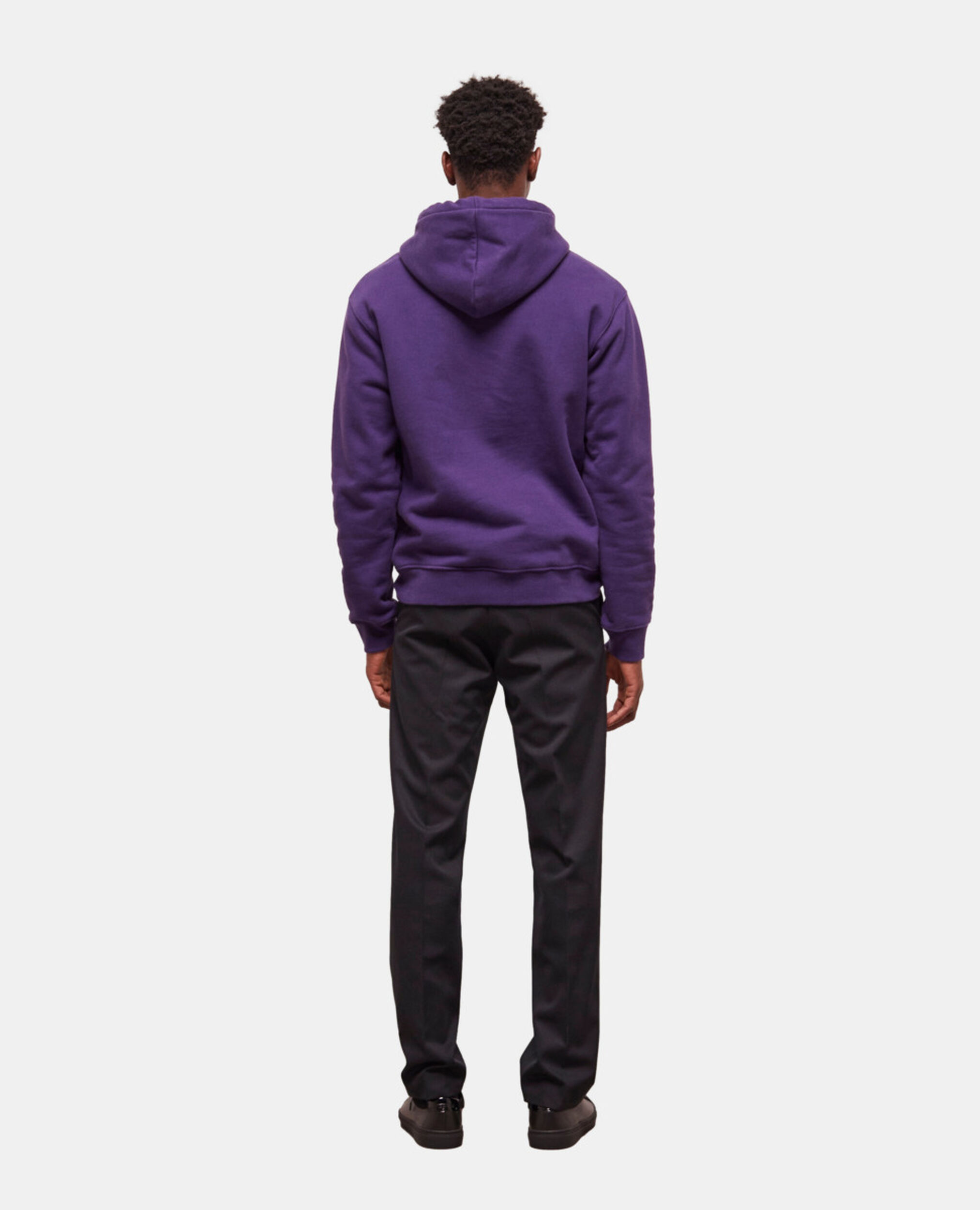 Sweatshirt à logo violet, PURPLE, hi-res image number null